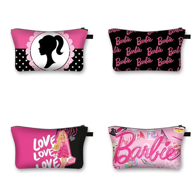 Fashion Barbie Cosmetic Bag - Cute Pink Girls Pencil Case - Stationary & More - Luggage Tags - 1 - 2024