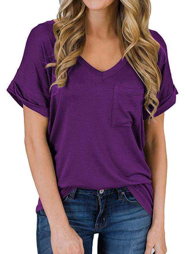 Basic Plain T - Purple / S / Nearest Warehouse - T-Shirts - Decor - 14 - 2024