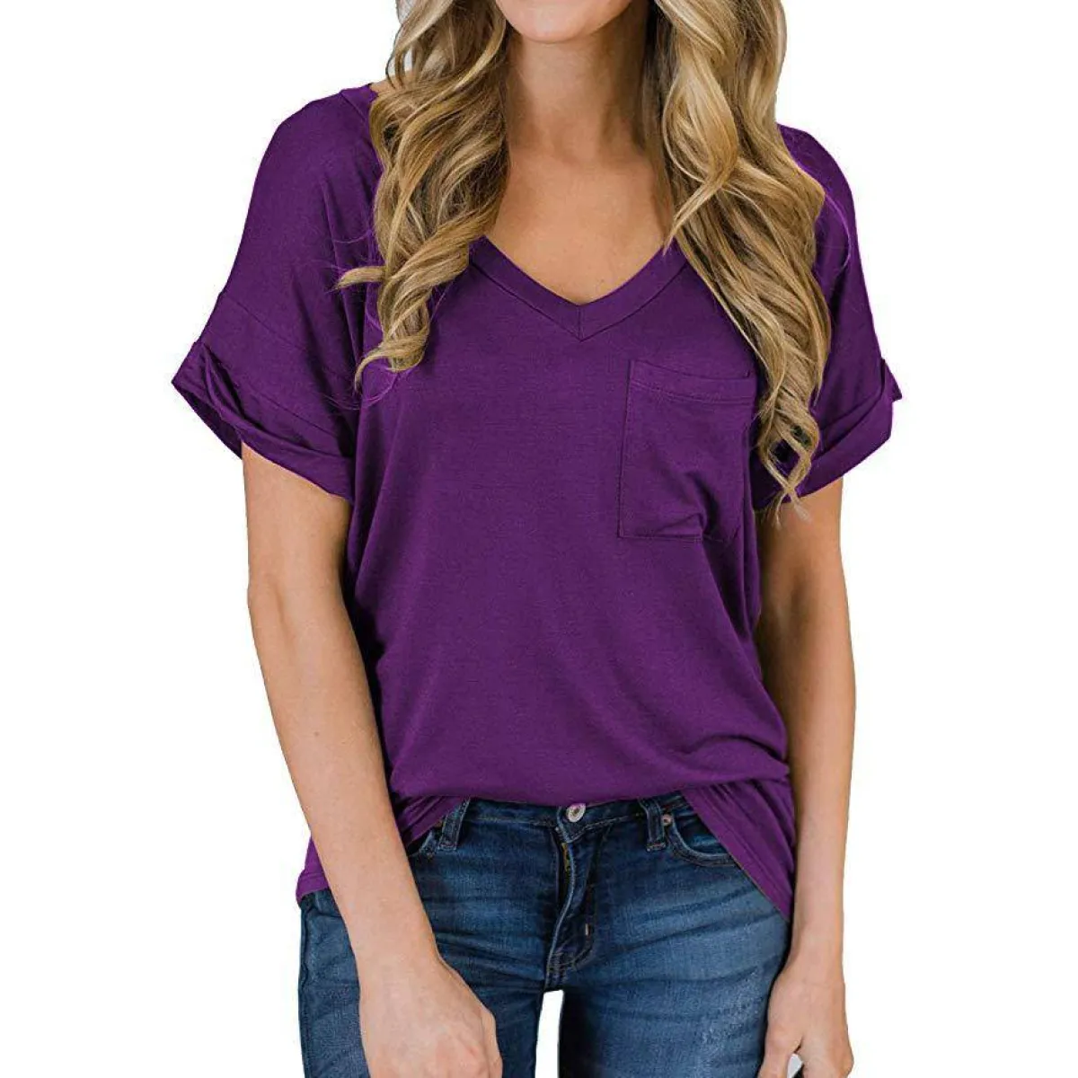 Basic Plain T - T-Shirts - 14