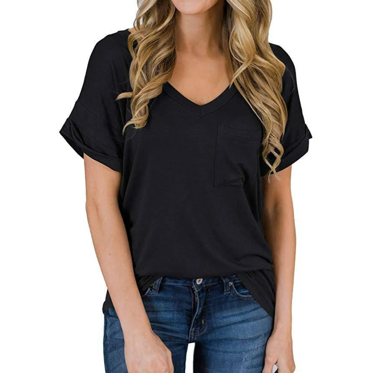 Basic Plain T - T-Shirts - 15