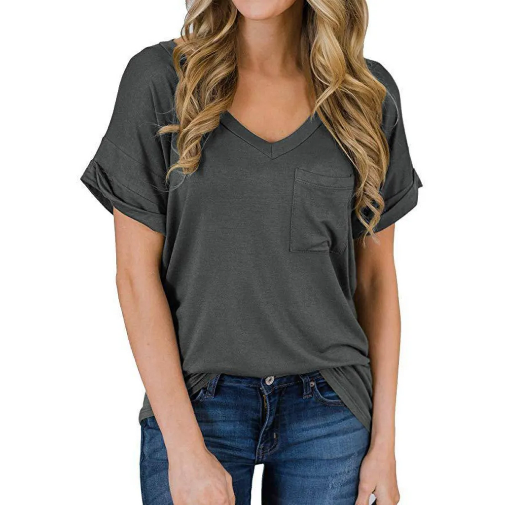 Basic Plain T - T-Shirts - 16