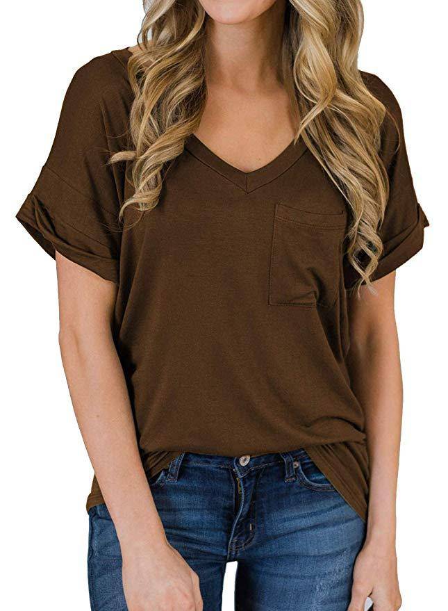 Basic Plain T - Brown / S / Nearest Warehouse - T-Shirts - Decor - 19 - 2024