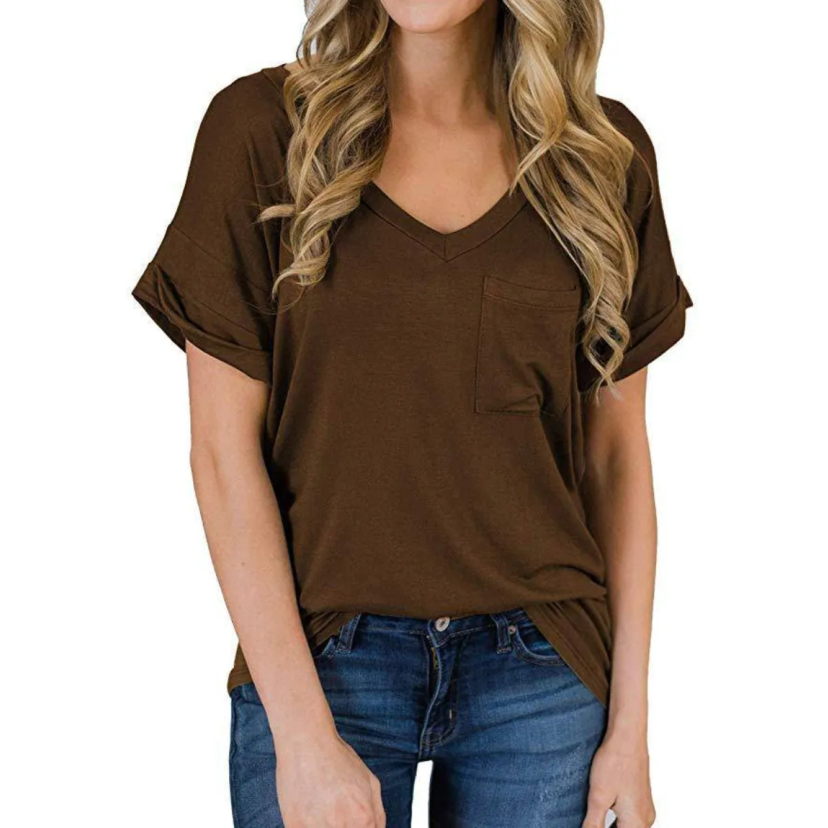 Basic Plain T - T-Shirts - 19