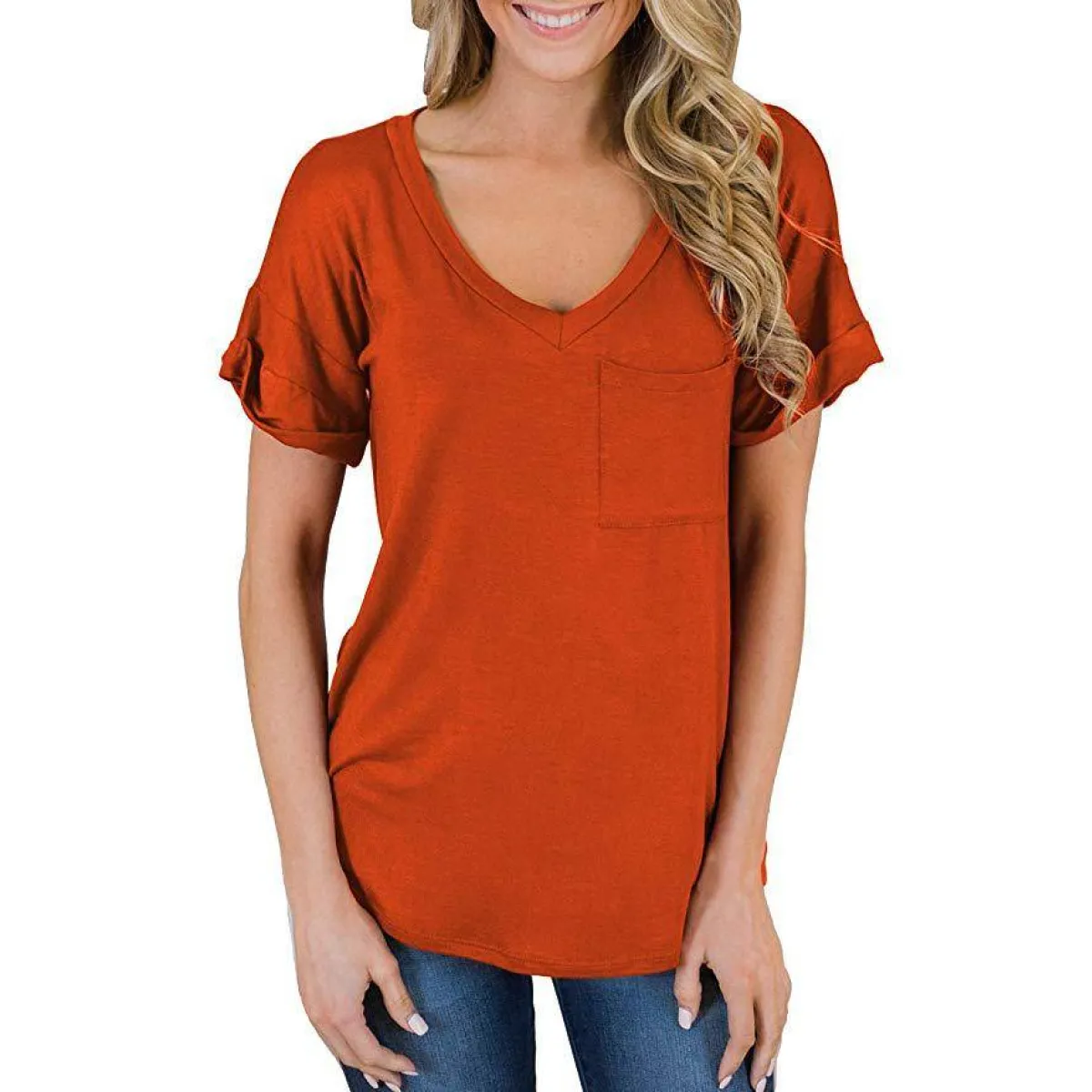 Basic Plain T - T-Shirts - 23