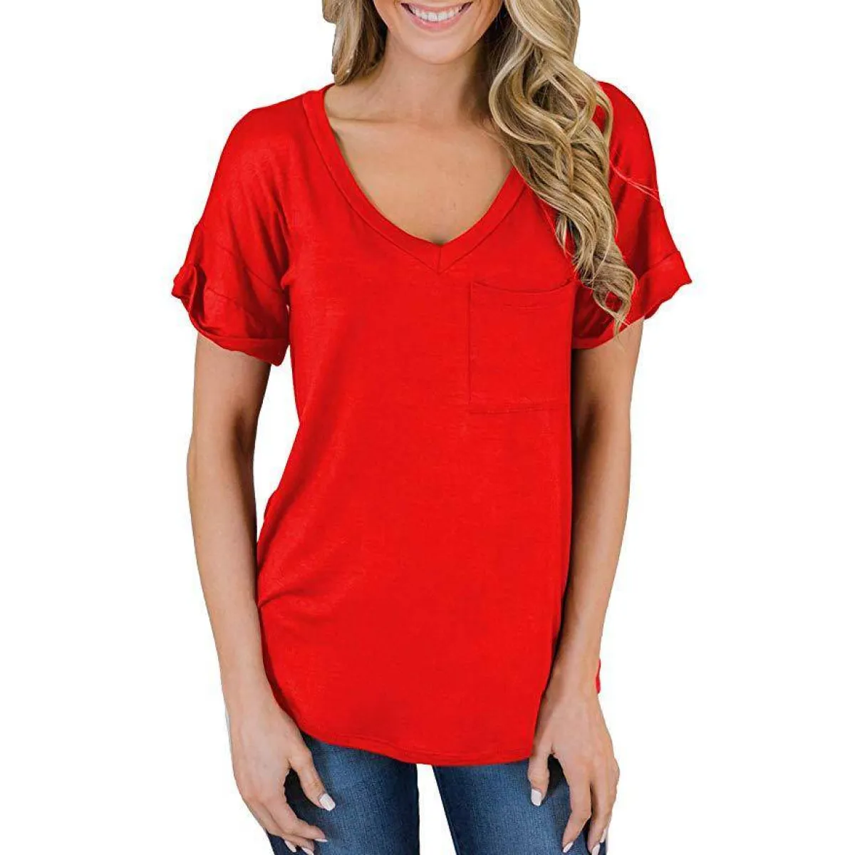 Basic Plain T - T-Shirts - 26