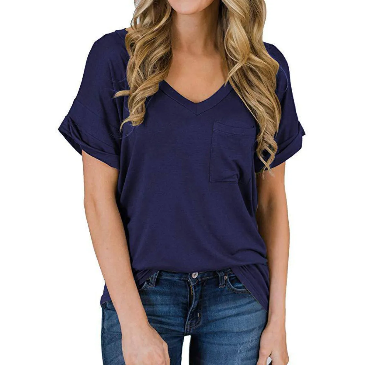 Basic Plain T - T-Shirts - 27