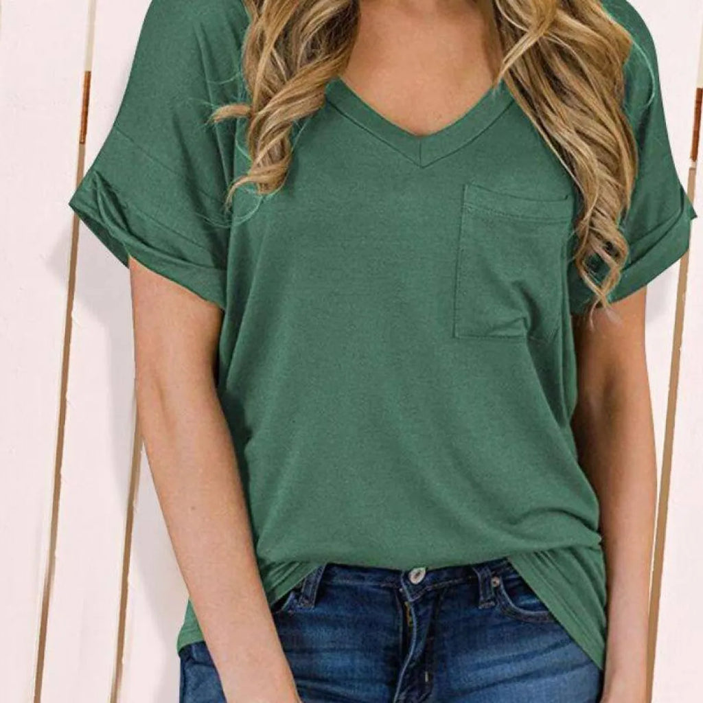 Basic Plain T - T-Shirts - 5