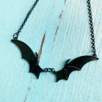 Gothic Vampire Bat Wing Choker Necklace - Women’s Jewelry - Necklaces - 4
