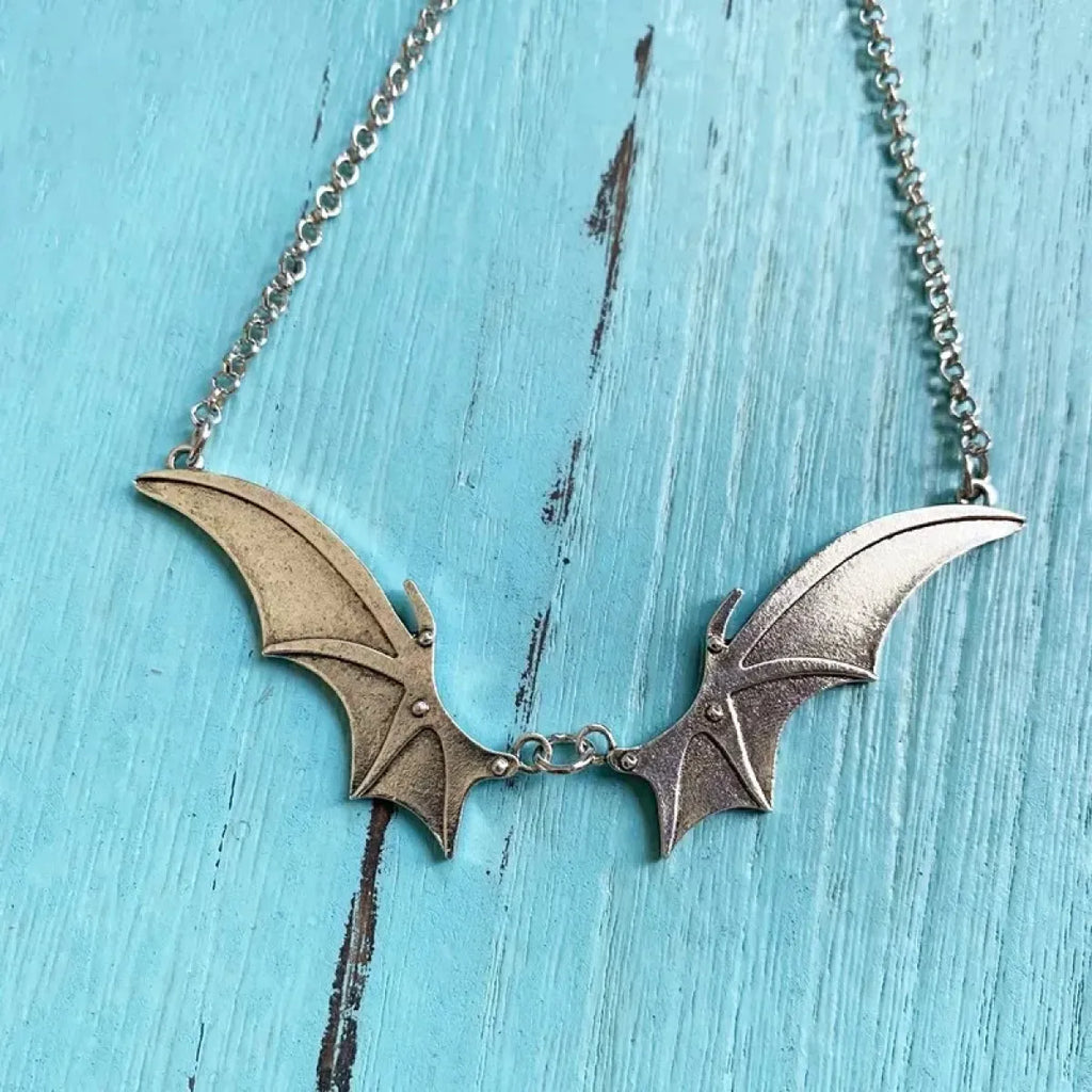 Gothic Vampire Bat Wing Choker Necklace - Women’s Jewelry - Necklaces - 5