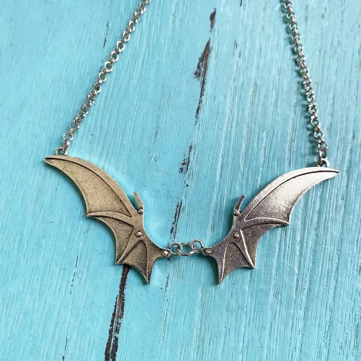 Gothic Vampire Bat Wing Choker Necklace - Women’s Jewelry - Necklaces - 5