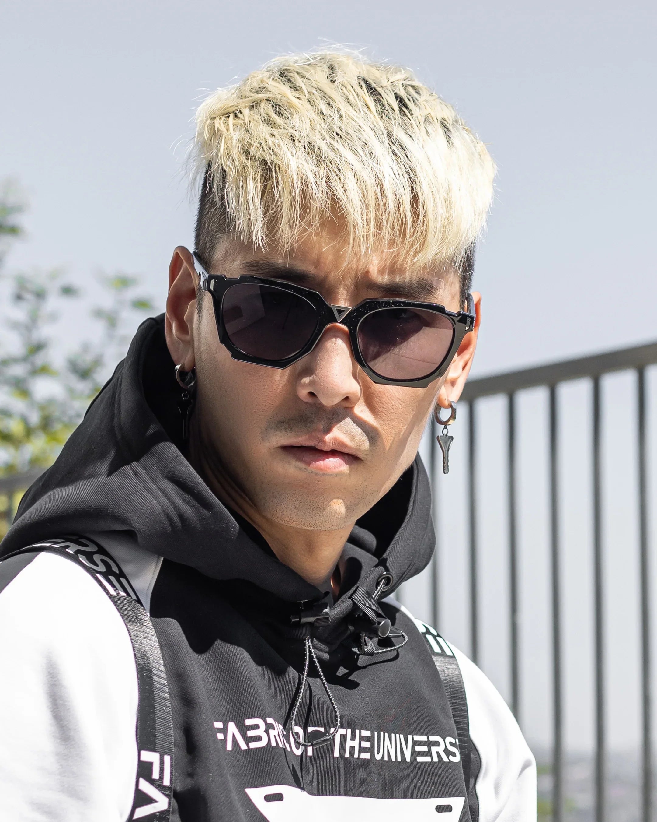 WAY-Type 50 Futuristic Black Sunglasses