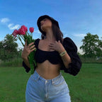 Bela Turtleneck Crop Top - Women’s Clothing & Accessories - 5