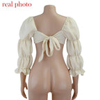 Bela Turtleneck Crop Top - Women’s Clothing & Accessories - 8