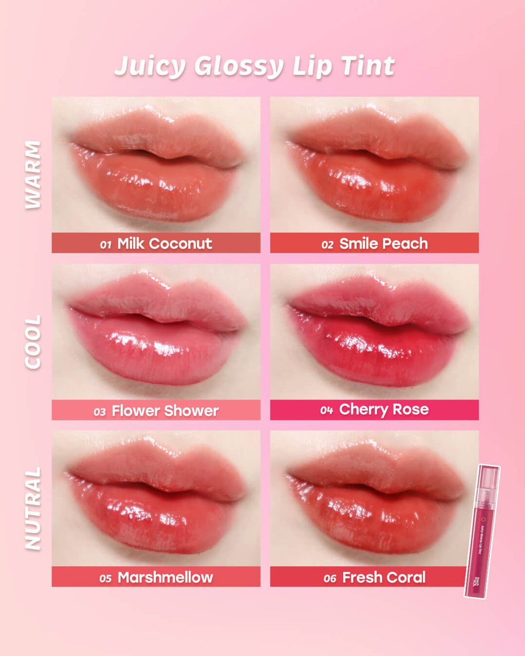 Vegan Again Juicy Glossy Lip Tint Balm