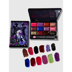 Bestie Lipgloss Palette with Silicone Brush - Harajuku Style - Cosmetics - 6