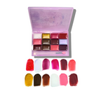 Bestie Lipgloss Palette with Silicone Brush - Harajuku Style - Cosmetics - 7