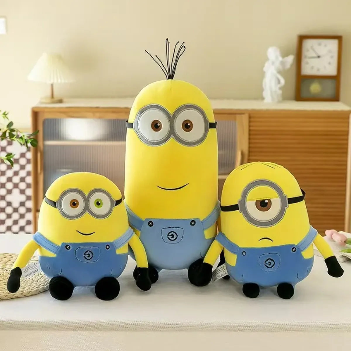 Kawaii Minions Plush Toys – 30-40cm Soft Dolls for Birthday Gift - Plushies - Plushie - 2