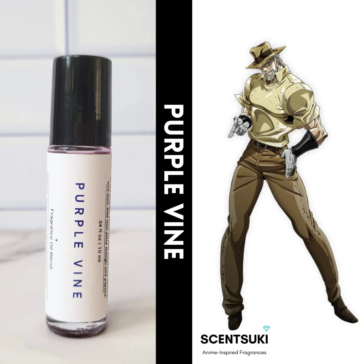 Joseph Joestar Anime Inspired Fragrances - Anime - Fragrances - 1