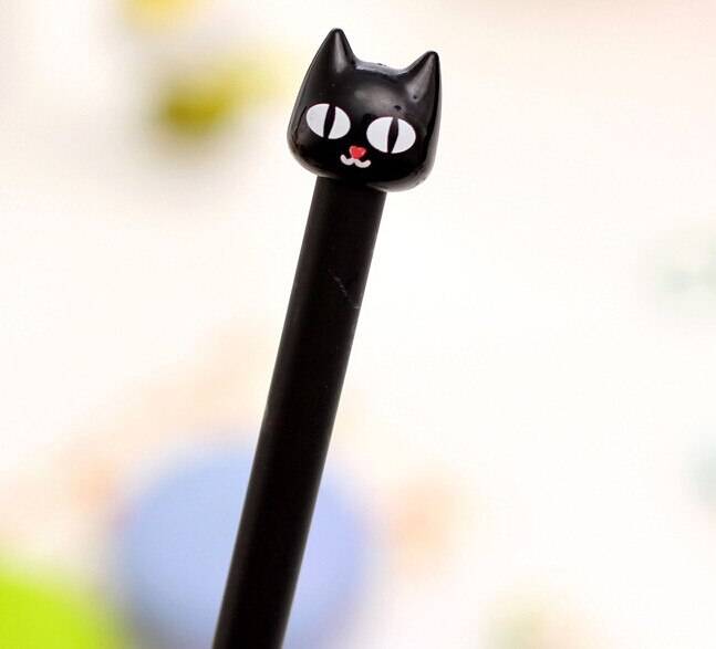 4X Cute Black Cat Gel Pens - Stationary & More - Clothing - 17 - 2024