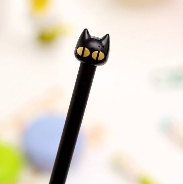 4X Cute Black Cat Gel Pens - Stationary & More - Clothing - 18 - 2024