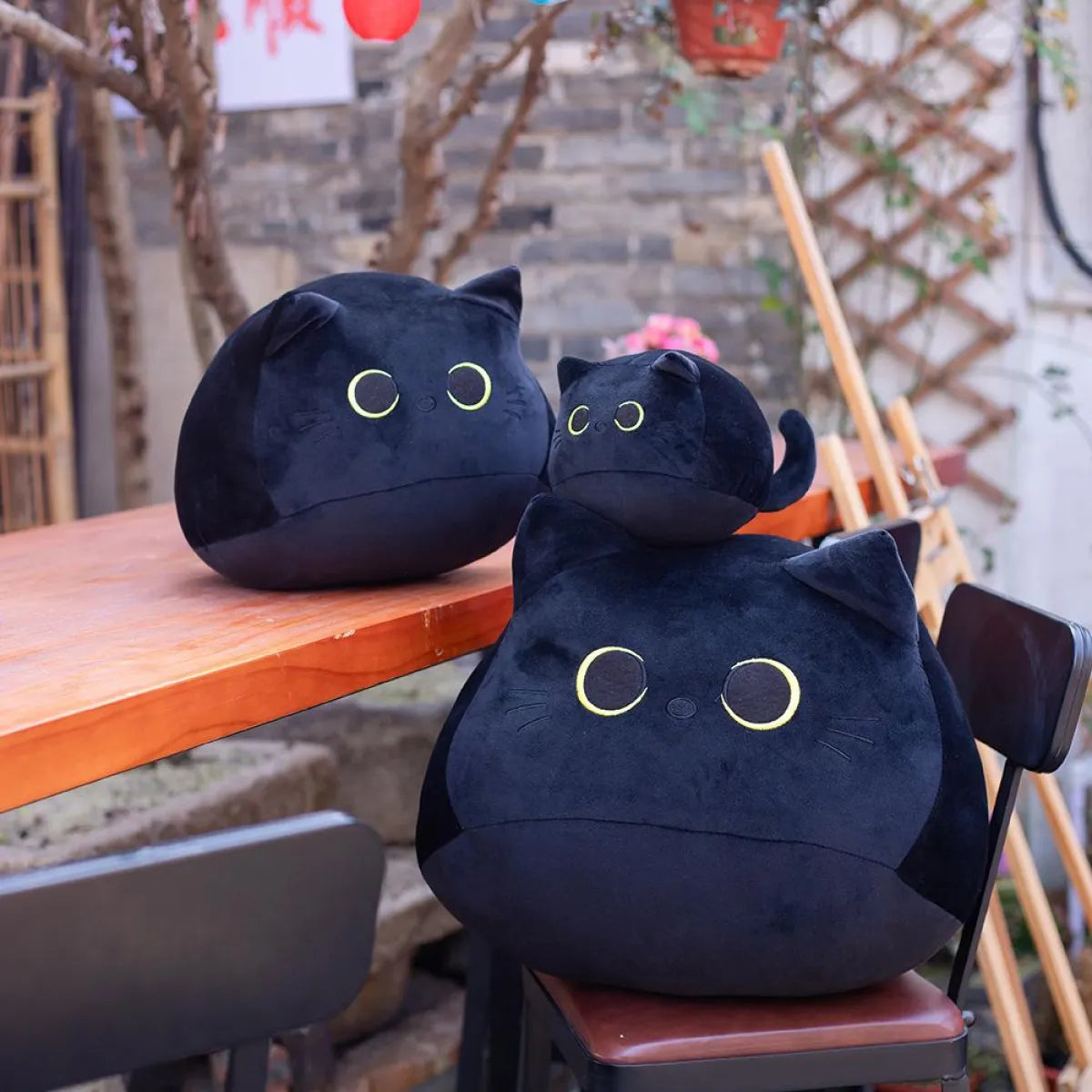 Black Cat Plushie - Toys - 5
