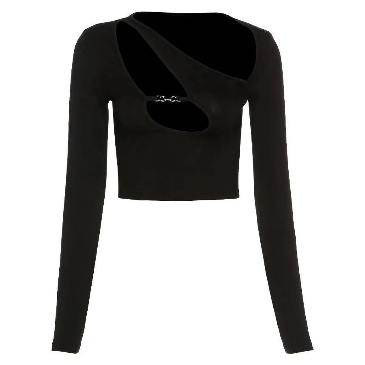 Black Dragon Crop Top - T-Shirts - 1