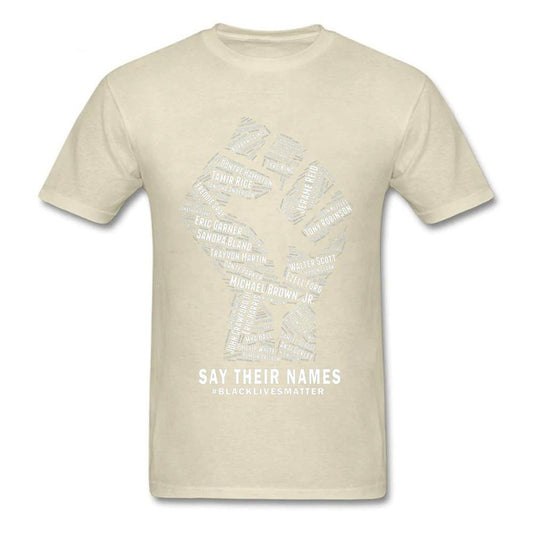 Black Lives Matter Say Their Names Shirt - Beige / XXXL - T-Shirts - Shirts & Tops - 13 - 2024