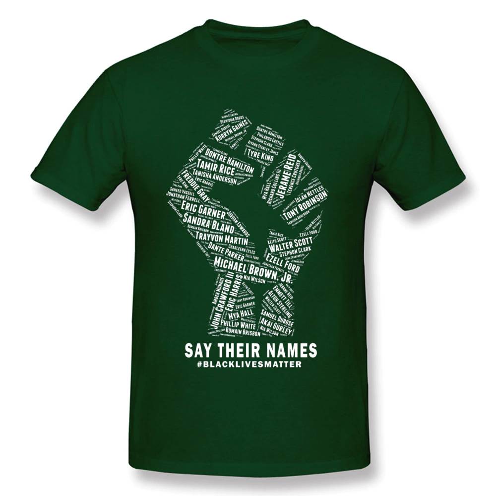 Black Lives Matter Say Their Names Shirt - Dark Green / XXXL - T-Shirts - Shirts & Tops - 19 - 2024