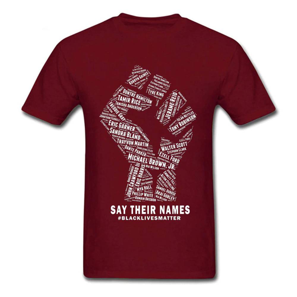 Black Lives Matter Say Their Names Shirt - Dark Red / XXXL - T-Shirts - Shirts & Tops - 20 - 2024