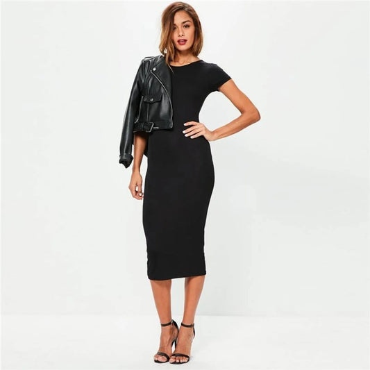 Midi Bodycon Dress - All Dresses - 2