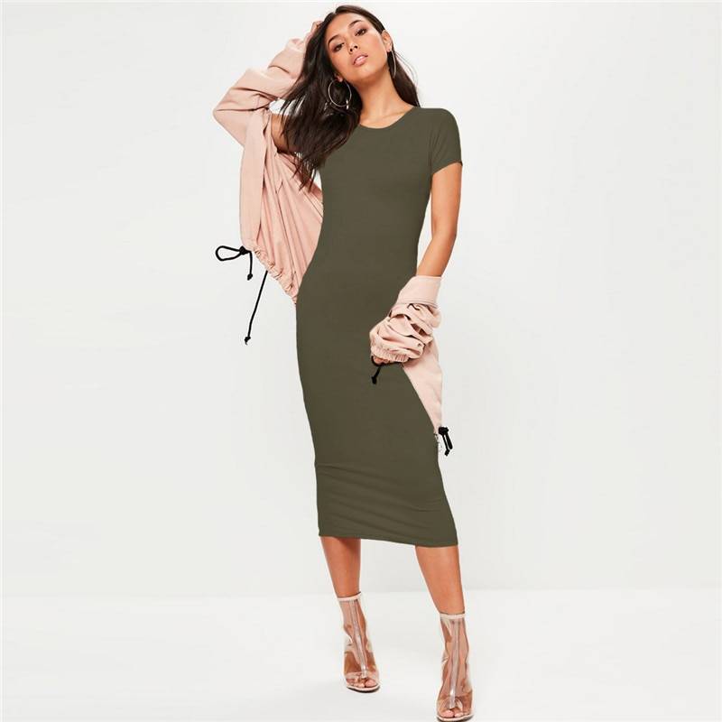 Midi Bodycon Dress - All Dresses - Dresses - 6 - 2024