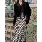 Black Pleated Gothic Harajuku Blouse – Button-Up Long Sleeve - Tops & Tees - Long - Shirt - Blouses - 5