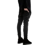 Fashion Black Skinny Trousers - Bottoms - 5