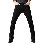 Men’s Black Straight Pants - Bottoms - 2