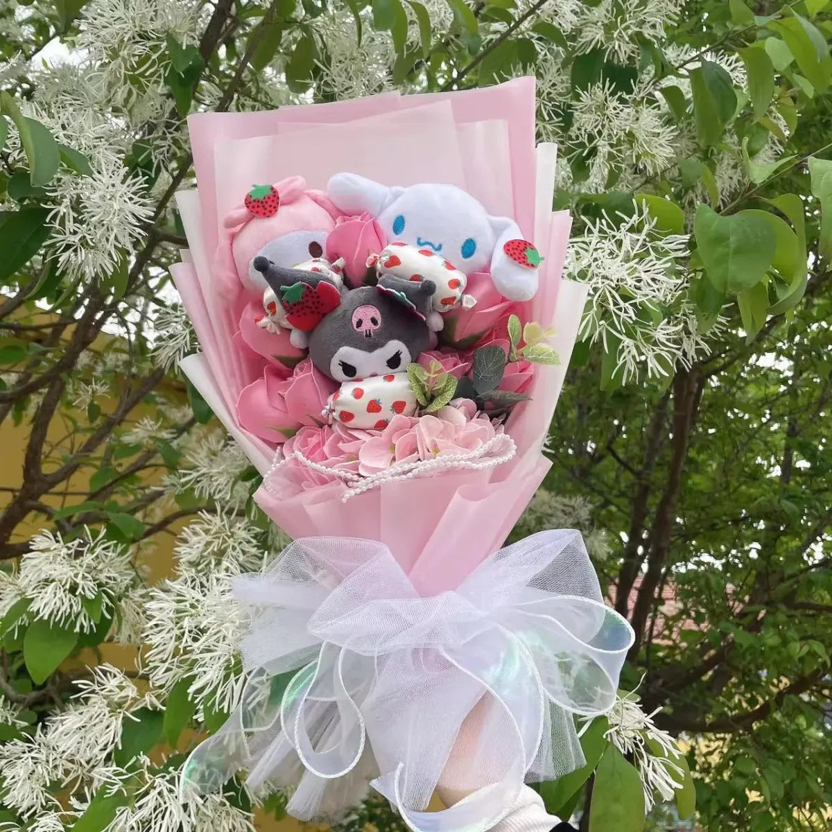 Blooming Plush Bouquet - Plushies - 11