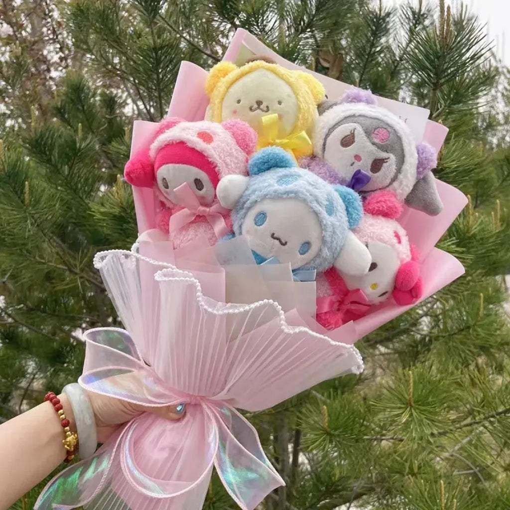 Blooming Plush Bouquet - Plushies - 17