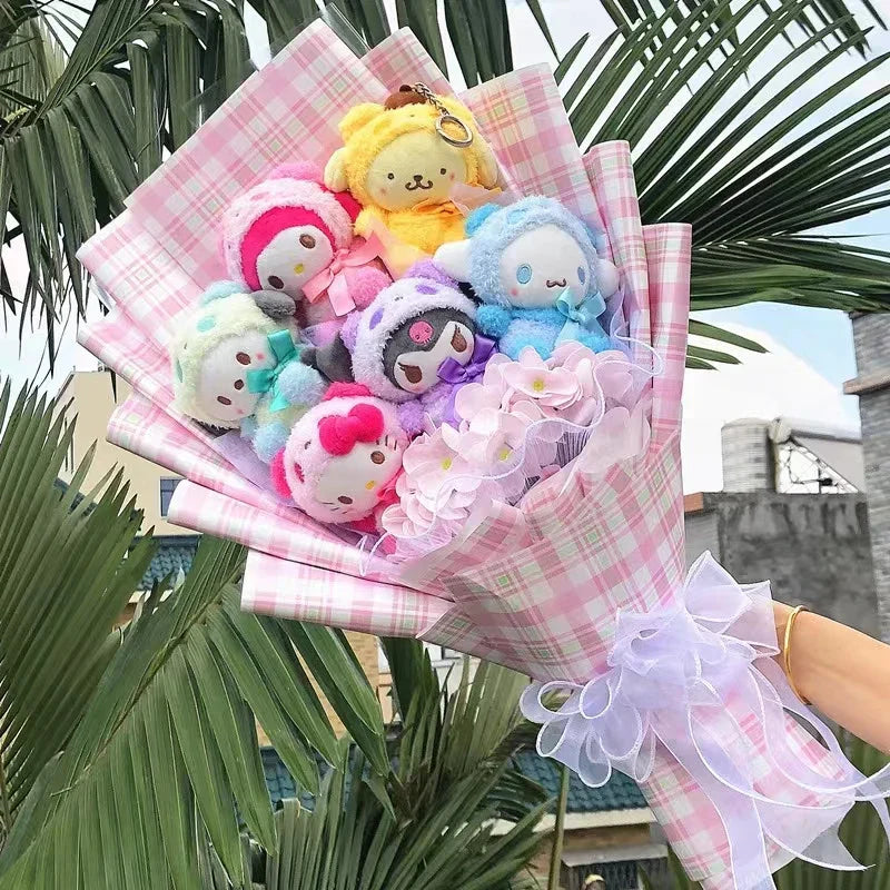 Blooming Plush Bouquet - 26 - Plushies - Stuffed Animals - 9 - 2024