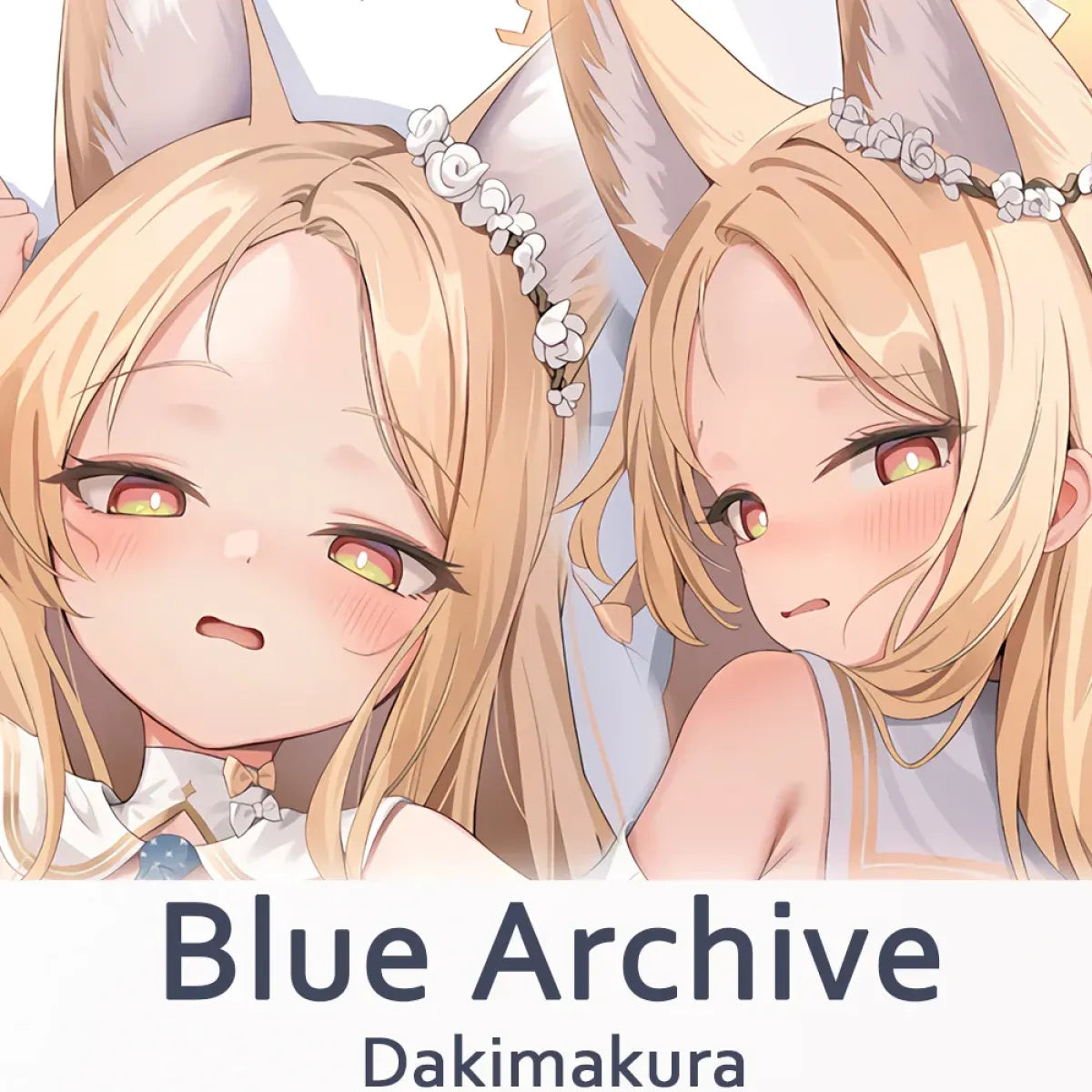Blue Archive Yurizono Seia Dakimakura – 2WAY Hugging Body Pillow Cover - Dakimakura - Dakimakuras - 1