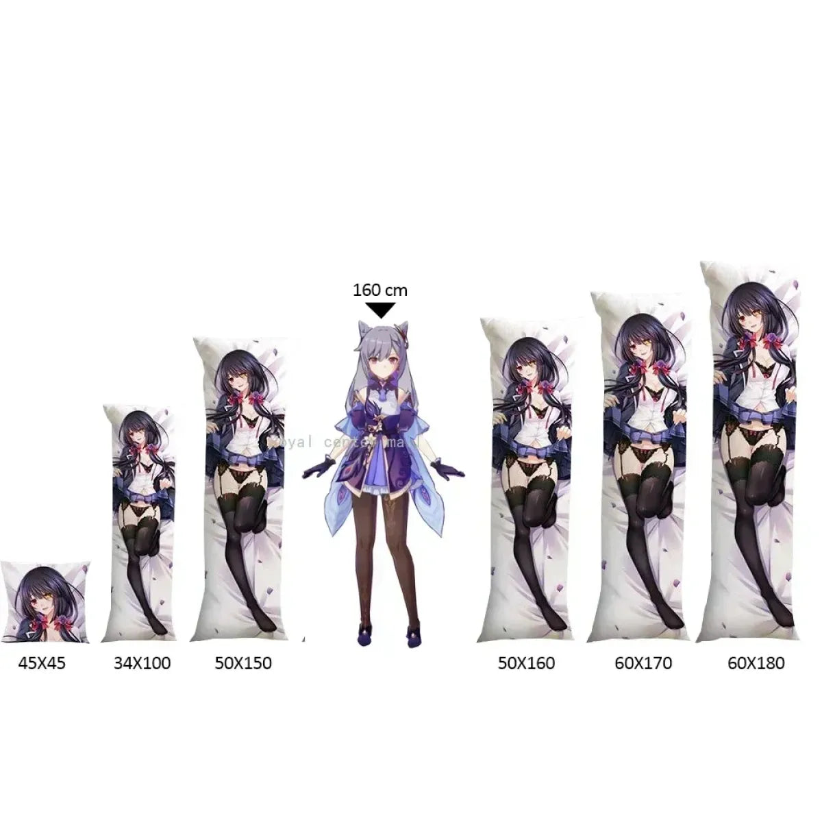 Blue Archive Yurizono Seia Dakimakura – 2WAY Hugging Body Pillow Cover - Dakimakura - Dakimakuras - 5