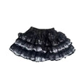 Y2K Punk Lace Mini Skirt – Gothic Layered A-Line Skirt - Bottoms - Short - Skirts - 7