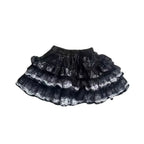 Y2K Punk Lace Mini Skirt – Gothic Layered A-Line Skirt - Bottoms - Short - Skirts - 7
