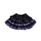 Y2K Punk Lace Mini Skirt – Gothic Layered A-Line Skirt - Bottoms - Short - Skirts - 8