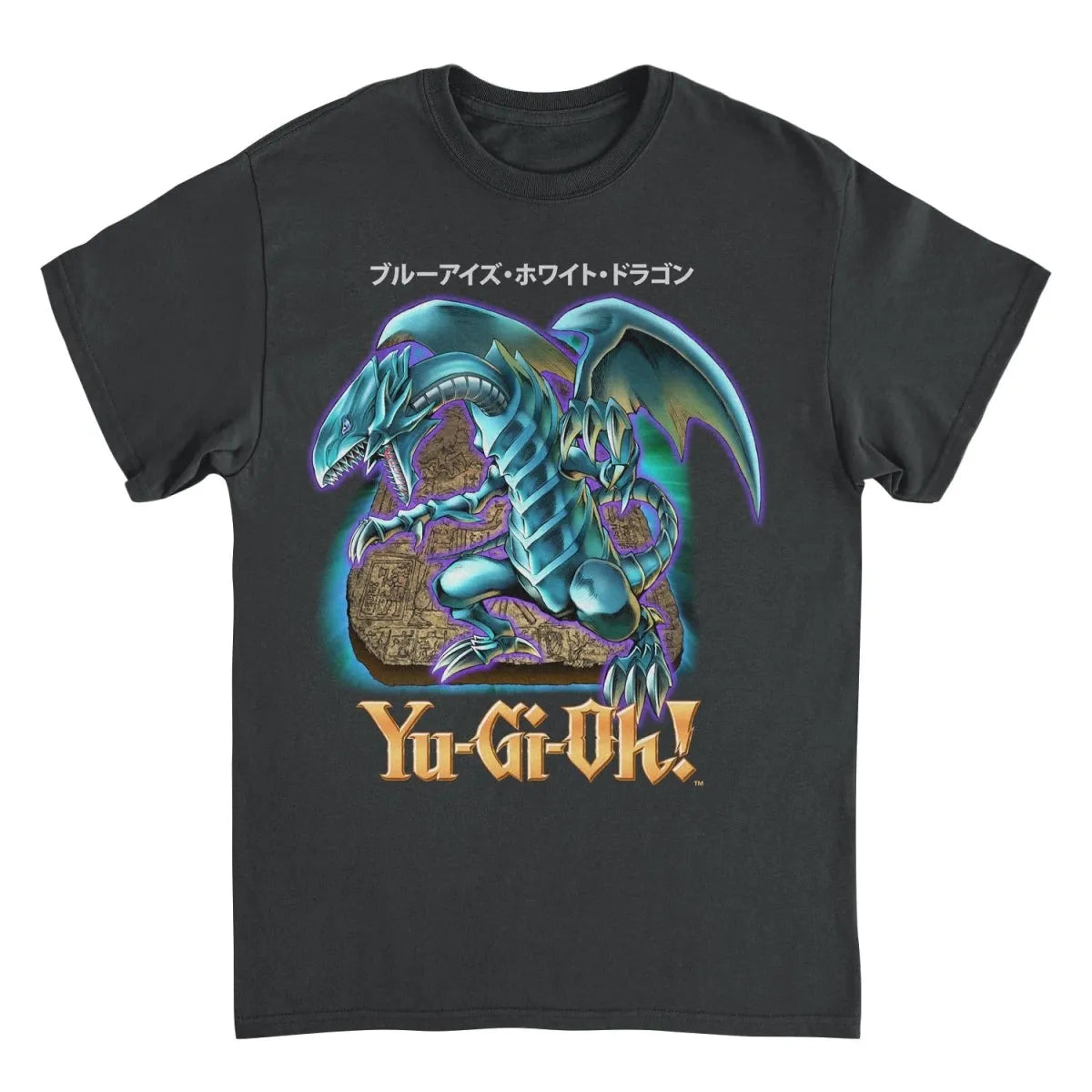 Yu-Gi-Oh Blue-Eyes Dragon Graphic T-Shirt - T-Shirts - T-Shirt - 1
