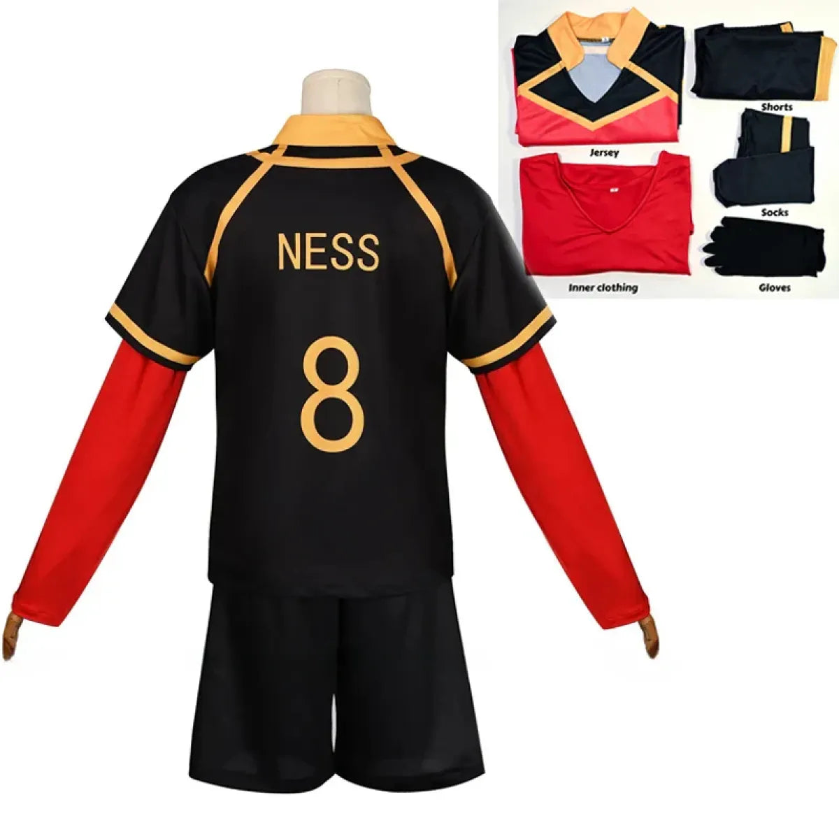 Blue Lock Kaiser Soccer Cosplay Set - Dresses - Cosplay - 8