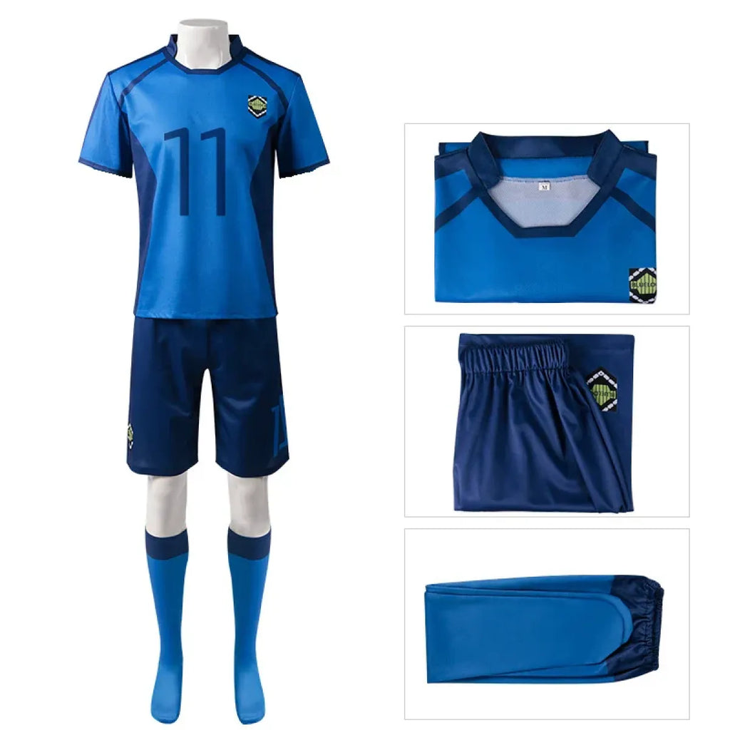 Blue Lock Soccer Uniform Cosplay Set - Cosplay - 7