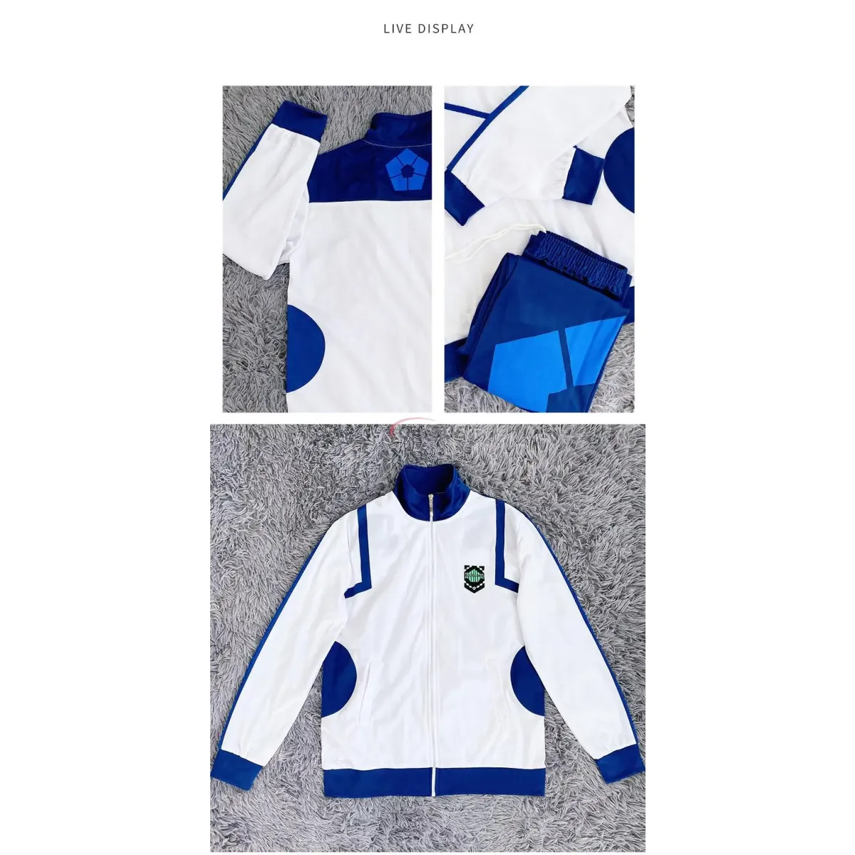 Blue Lock Sportswear Cosplay Set – Nagi & Team - Cosplay - Cosplay - 2