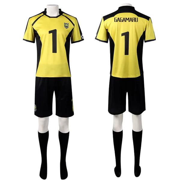 Gin Gagamaru Blue Lock Cosplay Jersey Set - Cosplay - Cosplay - 1