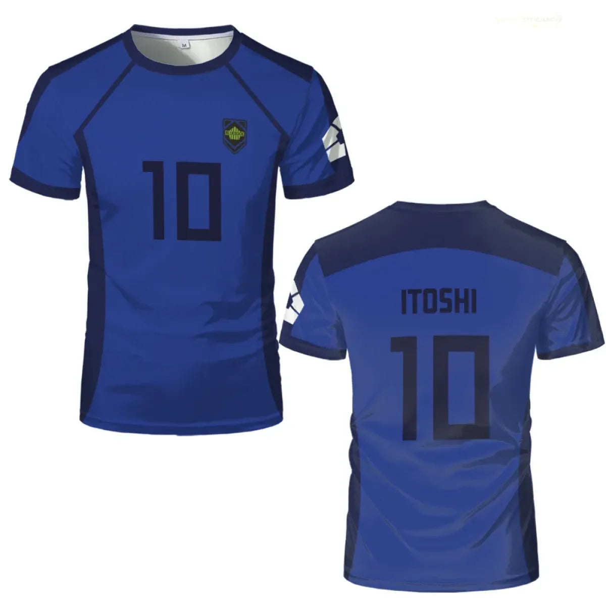 Blue Lock Isagi Yoichi Anime Jersey T-Shirt Cosplay - T-Shirts - Cosplay Outfit - 10