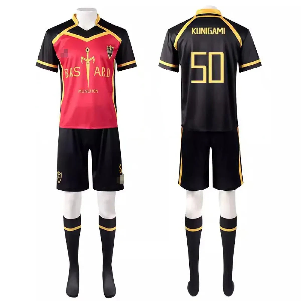 Blue Lock Bastard München Cosplay Jersey Set - Anime - Cosplay - 3