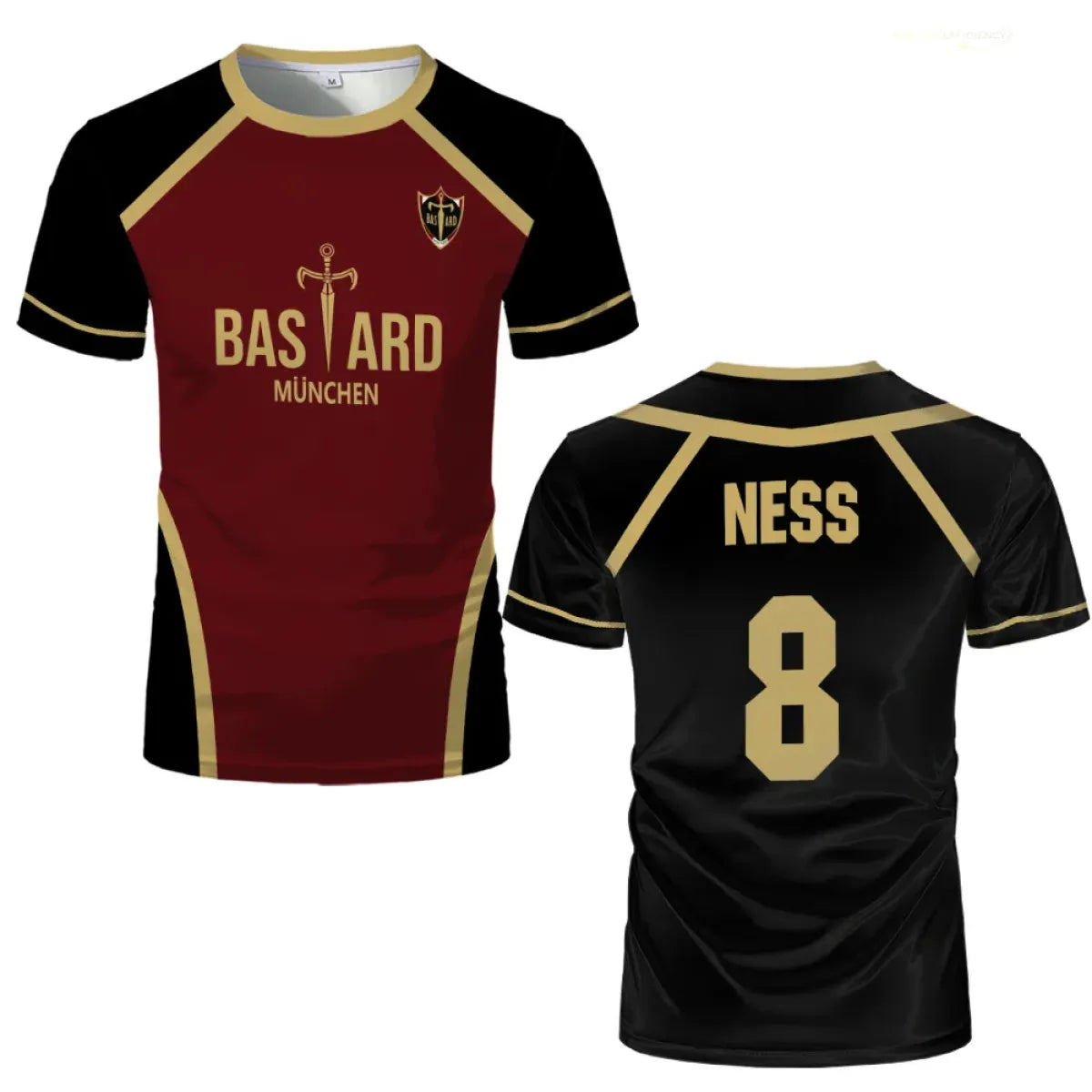 Blue Lock Bastard München Kaiser Cosplay Jersey Tee - T-Shirts - T-Shirt - 3